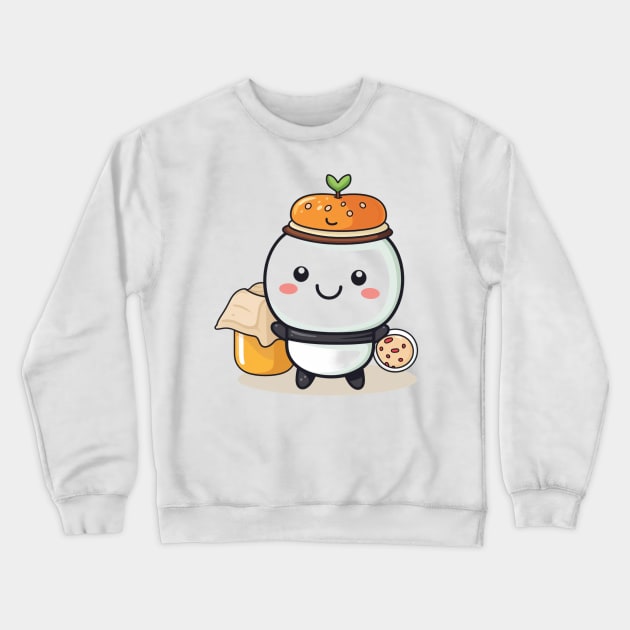 kawaii bento sushi T-Shirt cute  funny Crewneck Sweatshirt by nonagobich